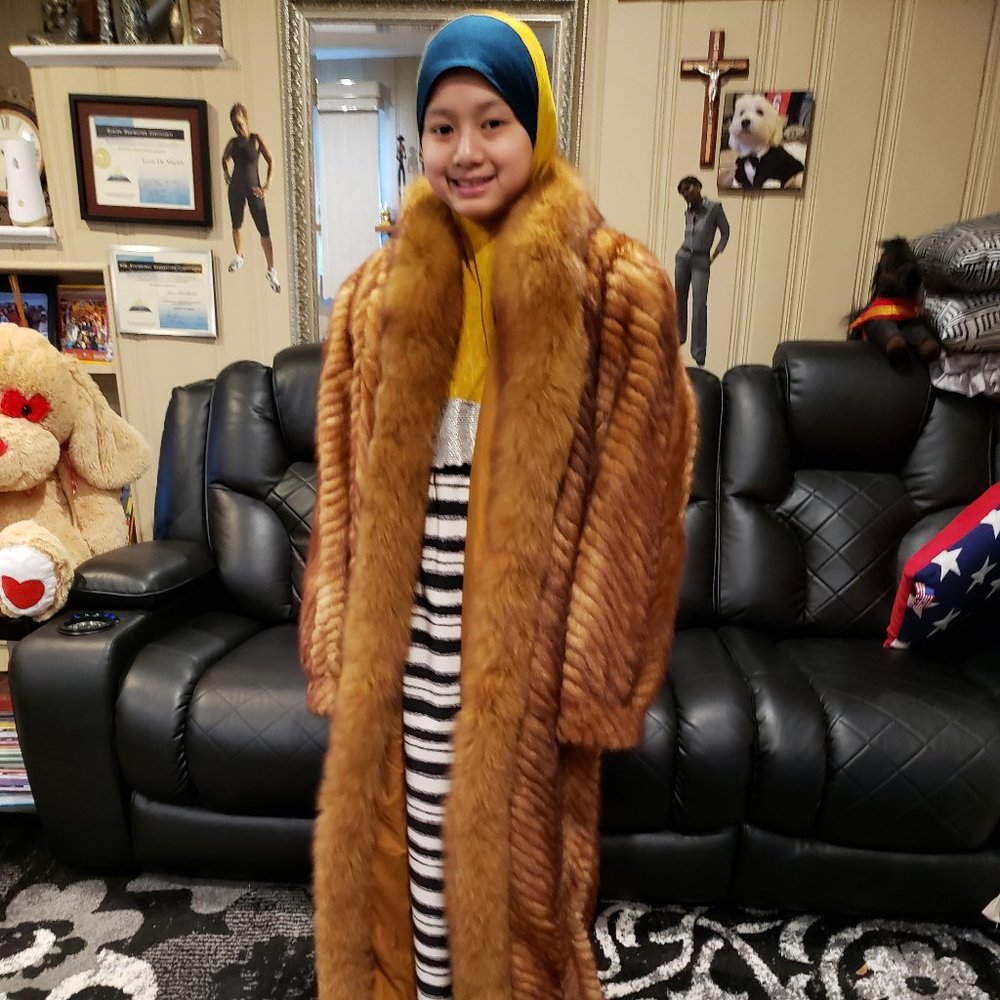 Brand New Full Length Ranch Mink Fur Coat